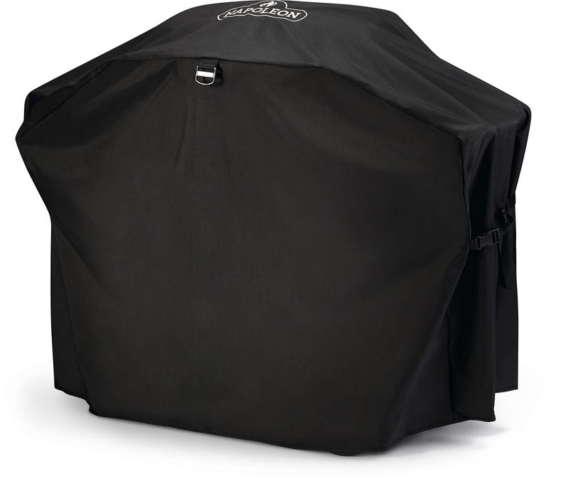 Napoleon Grill Cover for TravelQ/PRO with Scissor Cart - Black, Water Resistant, UV Protected, Hanging Loops, Adjustable Buckled Straps - Image 3
